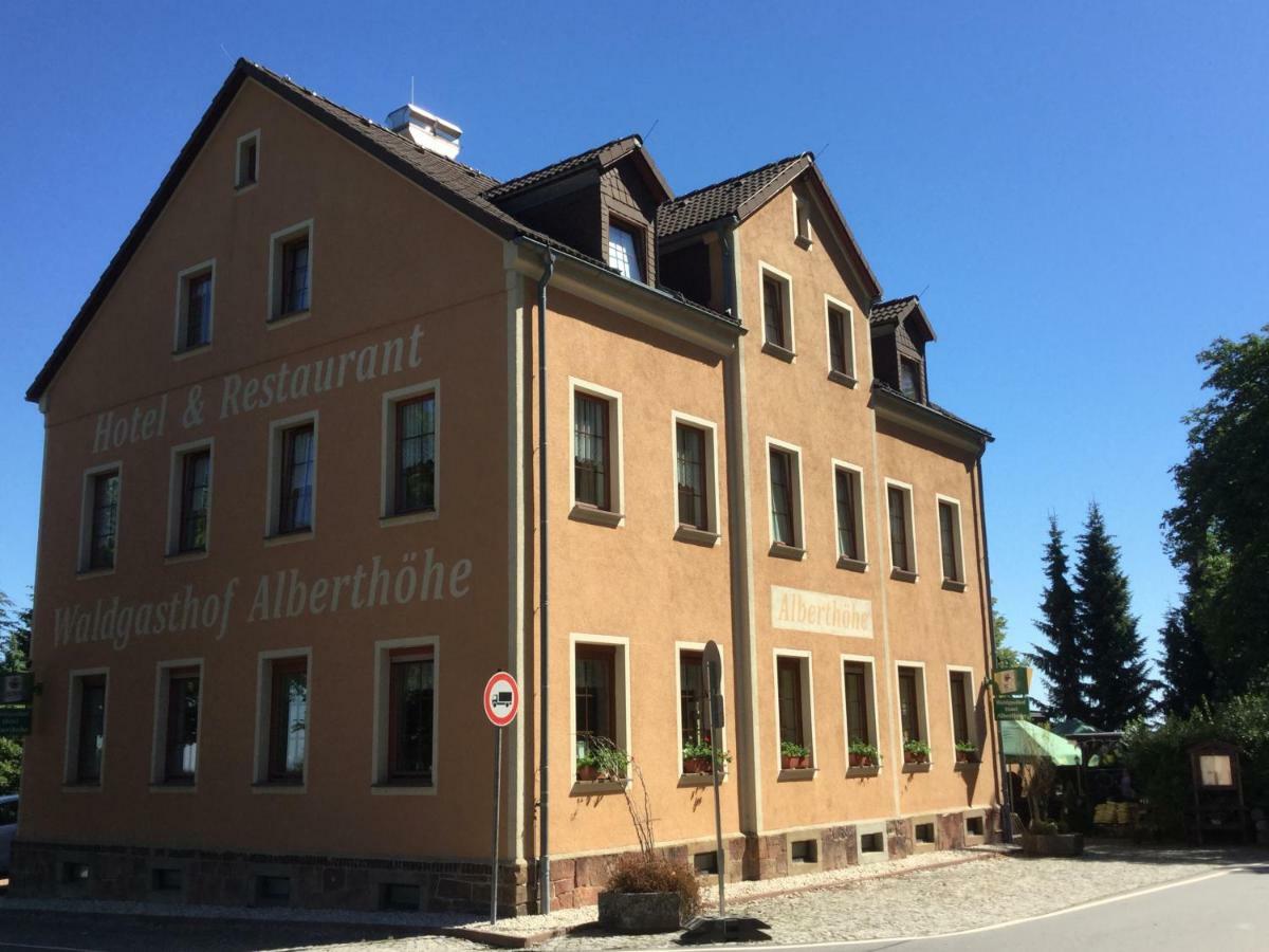 Waldgasthof & Hotel Alberthoehe Lichtenstein  Ngoại thất bức ảnh